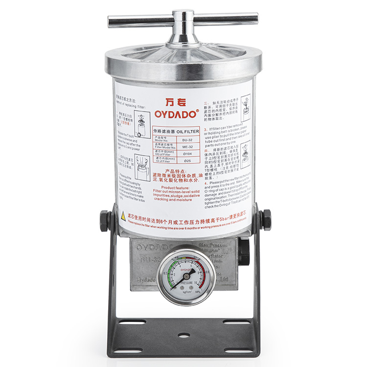 Hvorfor skal der installeres et bypass-oliefilter i det hydrauliske system?